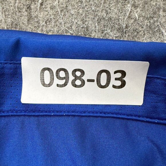 Duke Blue Devils Nike Polo Shirt Men L Blue Performance Short Sleeve - Picture 15 of 15